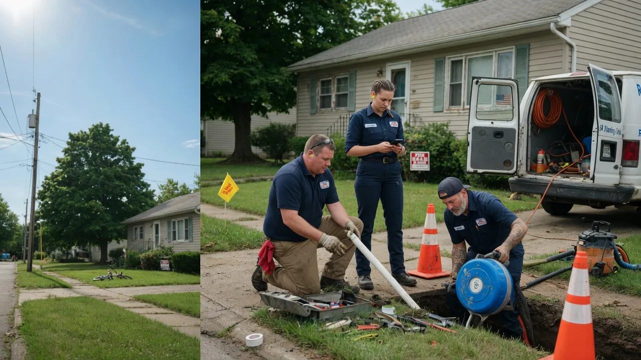 Sewer Line Repair in Woodworth, LA near me